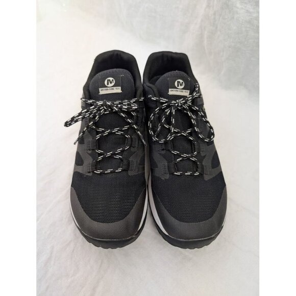 Merrell Qform2 low top hiking shoe black & white vibram women's sz 10.5 SH10 - Picture 2 of 9